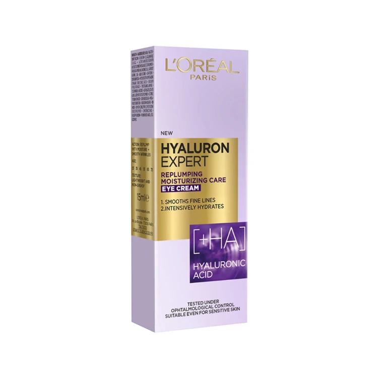 Loreal Hyaluron EXPORT Replumping Moisturzing care EYE Cream 15ML